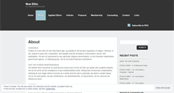 Desktop Screenshot of ethics1.org