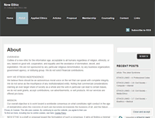 Tablet Screenshot of ethics1.org
